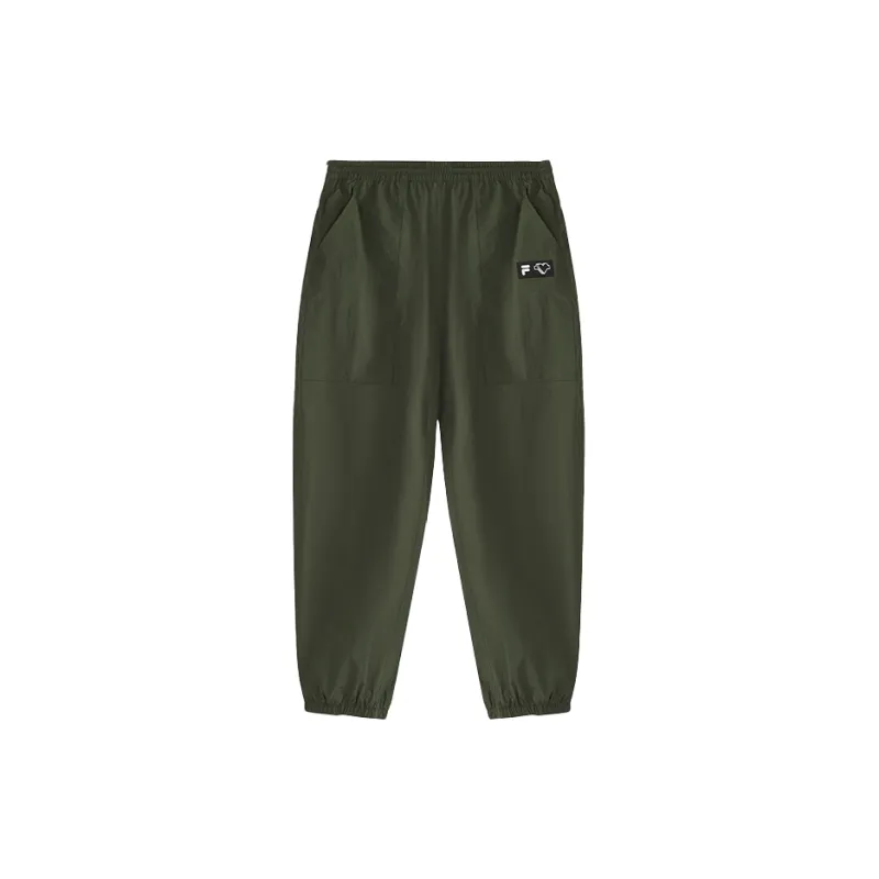 FILA FUSION LIFE Knitted Sports Pants Men's Dense Jasper-1