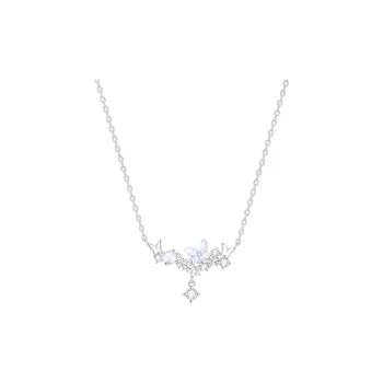 LUCKY ZHY S925 Silver Necklaces Women's