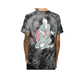 RIPNDIP Drop Shoulder Sleeve T-Shirt Unisex Black