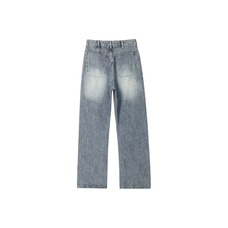 QOTRIOCK Jeans Men Blue-1