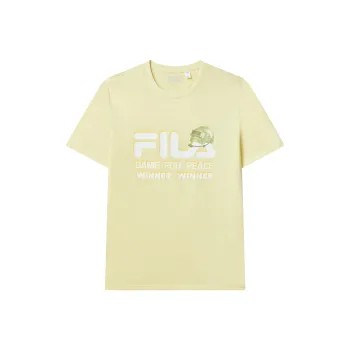 FILA T-Shirt Unisex Wheat Straw Yellow