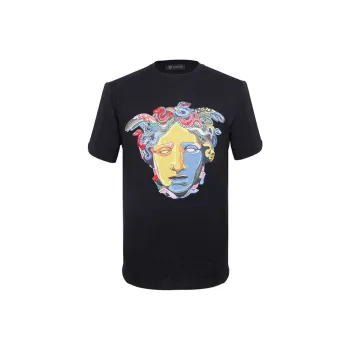 FANSIZHE VERSACE T Shirt Men's Black