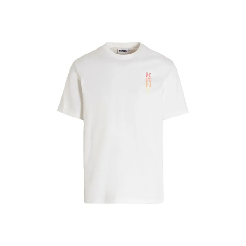KENZO Letter Logo SS22 T Shirt Men's White-0