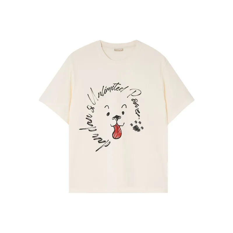 LUJIAMEN Casual Crew Neck T-Shirt Unisex-4