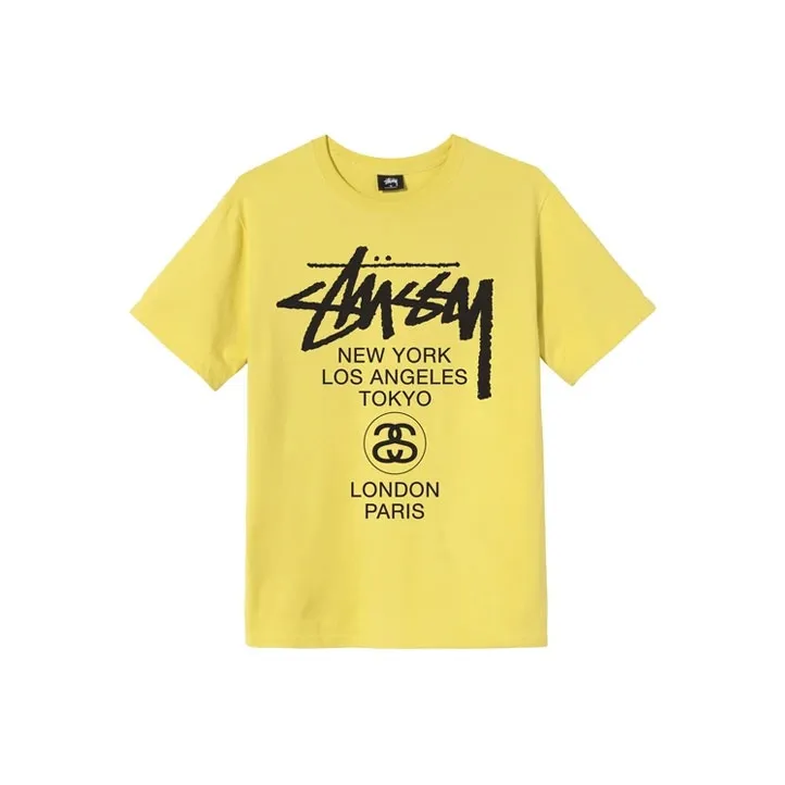 Stussy X Dover Street Market World Tour T Shirt-8