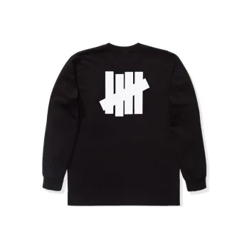 UNDEFEATED FW19 Straight Long Sleeved T Shirt Unisex Black