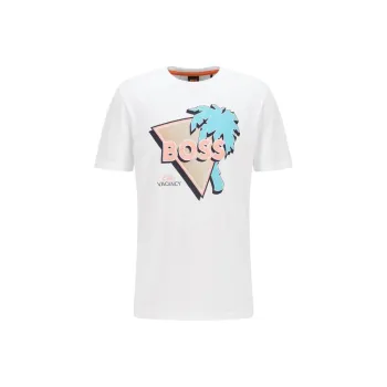 HUGO BOSS T Shirts Men White