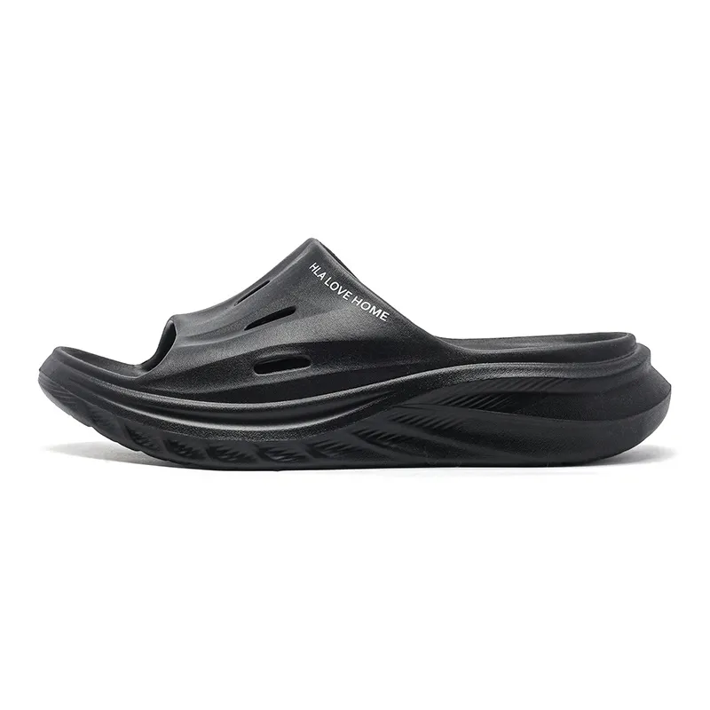 HLA Summer Indoor Slippers Platform Height Increasing Lightweight Home Unisex Slippers-6