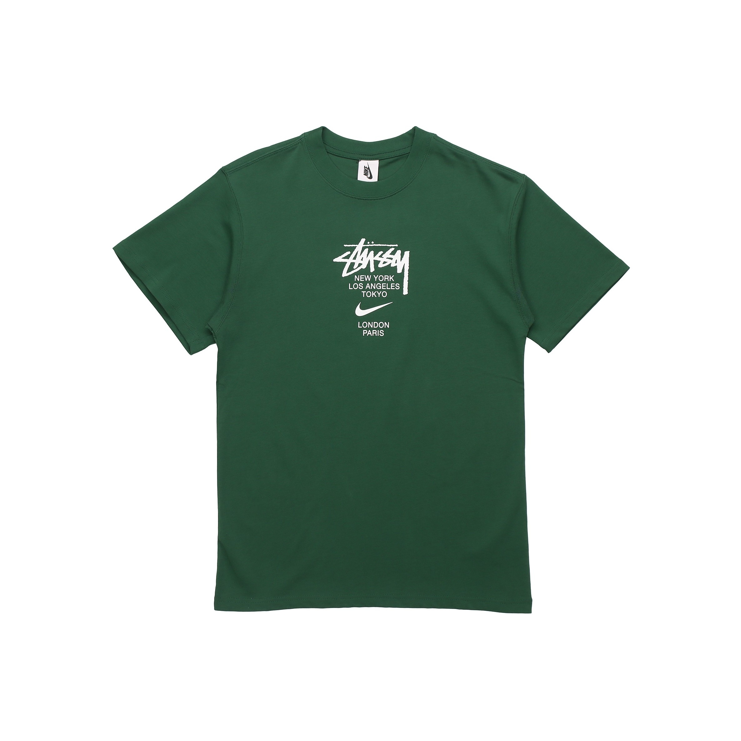 NIKE Nike x Stussy International T?Shirt Green