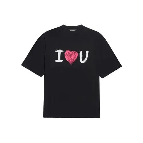 Balenciaga I Love Paris & Balenciaga Printed T Shirt