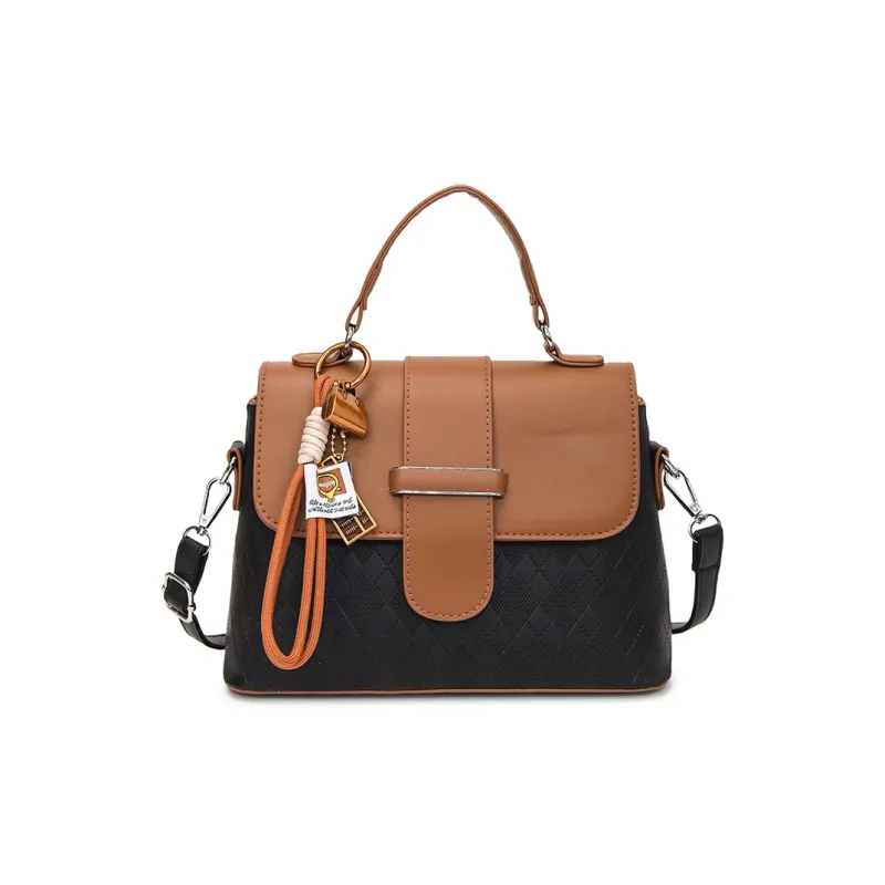 SURELAPTOP PU Crossbody Bags Handbags Women's Multicolor-3