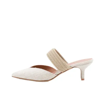 Malone Souliers Maisie Wrap toe Slippers Women's Beige