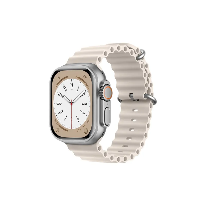 MSSM Watch Bands Apple Compatibility 210mm Silicone Material-0