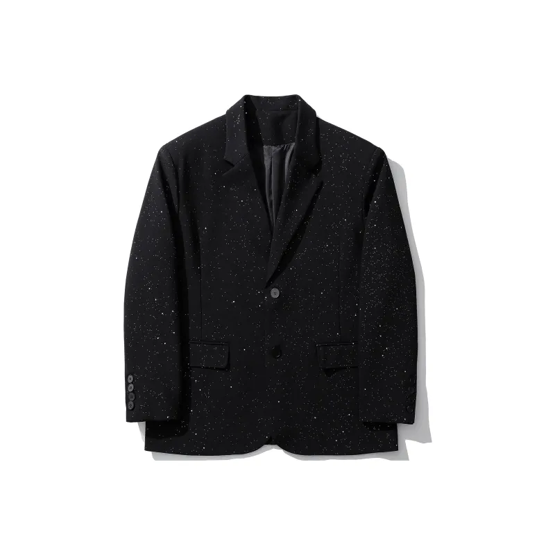 GOOSELIAR Fashion Business Suit Coat Unisex Classic Black-0