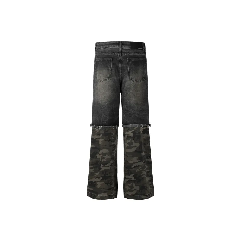 YINLEI Jeans Unisex Black-1