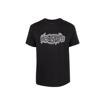 PLEASURES Strain Logo T Shirt