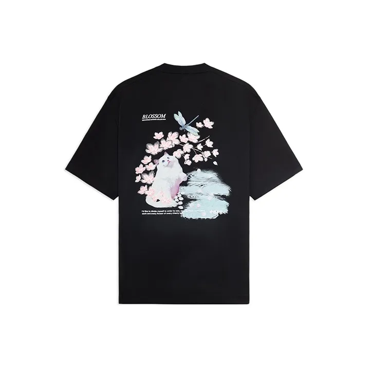 LiNing China Li Ning T Shirts Unisex Black-0