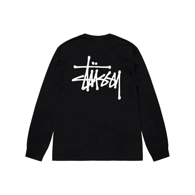 Stussy Basic L/S Tee-0