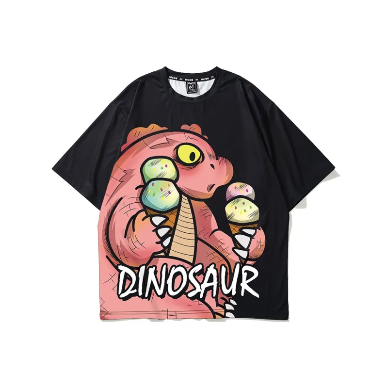 SANSYAS MENGCHONGJUNTUAN Straight T-Shirt Unisex-8