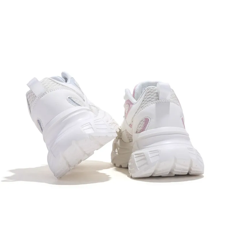 SHINCHAN x Jifffly Abrasion Resistant Breathable Height Increasing Low Top Chunky Sneakers Women's-3