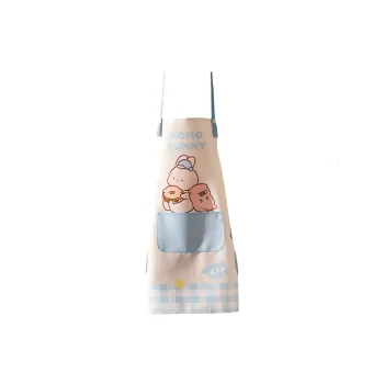 MDZF SWEET HOME Kitchen Home Use Cute Waterproof Oil Resistant Cooking Apron