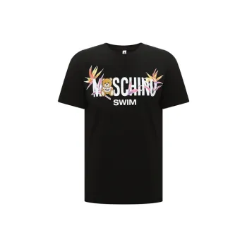 MOSCHINO T Shirts Men Black
