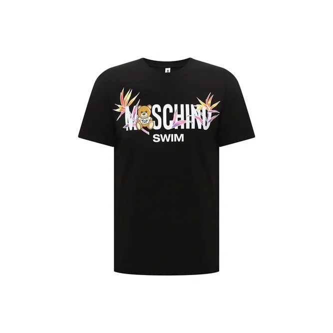 MOSCHINO T Shirts Men Black-0