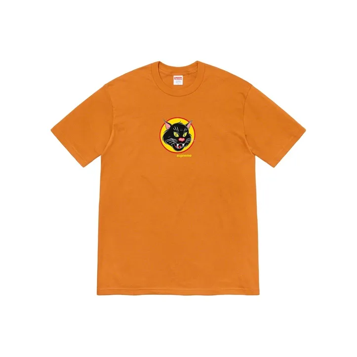 Supreme Black Cat Tee-0