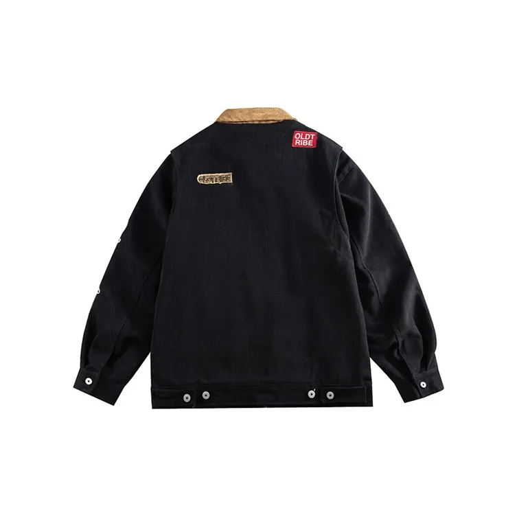 VERAF CA Jackets Coats Unisex Blue-3