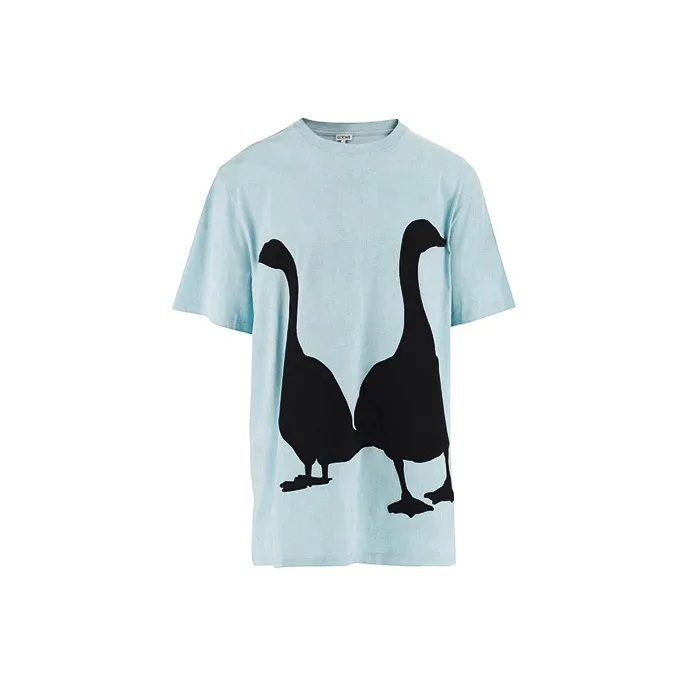 LOEWE T Shirts Men Light Blue-0