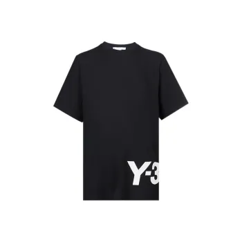 Y 3 T Shirts Men Black