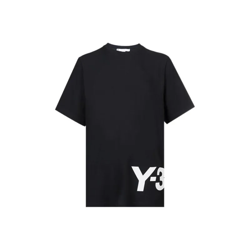 Y 3 T Shirts Men Black-0