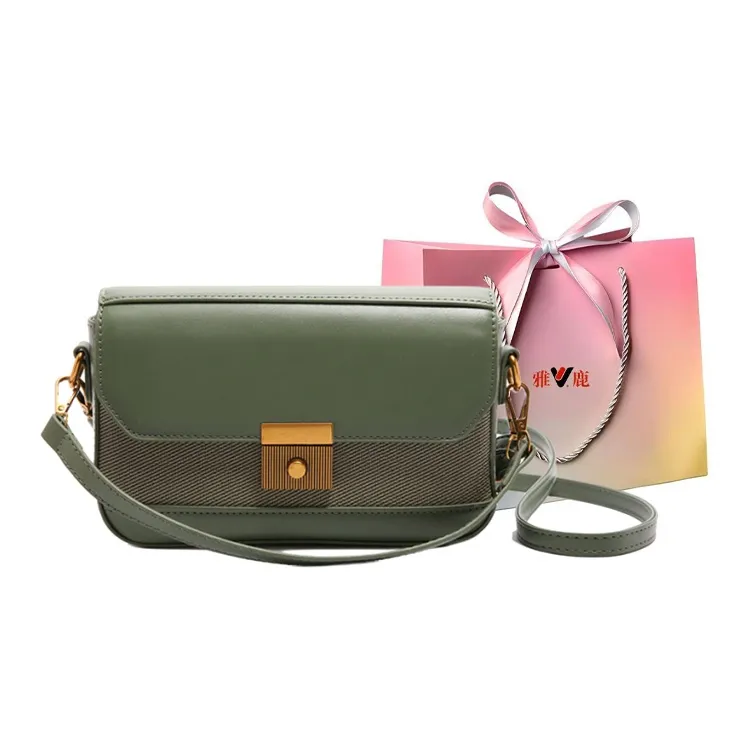 Yalu PU Shoulder Bag, Crossbody Bag Regular Women's Black/White/Brown/Gray/Khaki/Green-35
