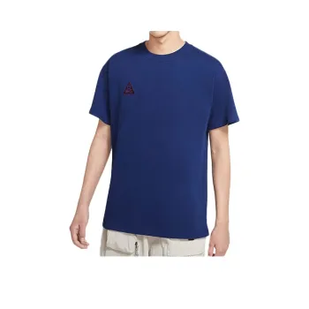 Nike ACG T Shirt Men's Old Blue/Deep Sweet Beet Red