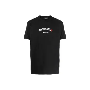 Dsquared2 Branded Milano Logo Cool Fit T Shirt