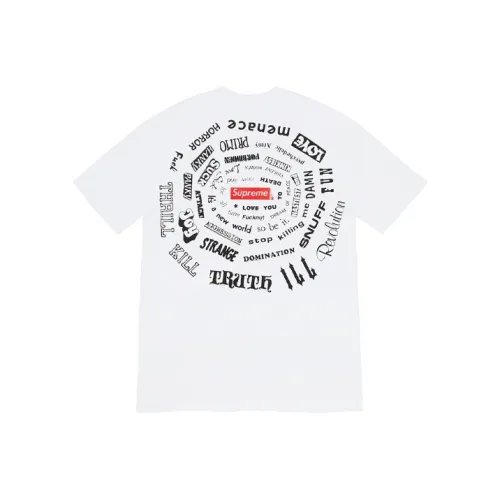 Supreme SS21 Spiral Slogan Print T shirt