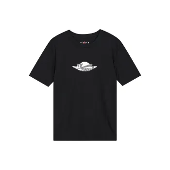 Jordan Set in Sleeve T Shirt Men's Black