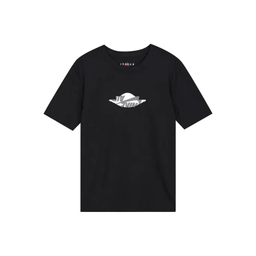 Jordan Set in Sleeve T Shirt Men's Black