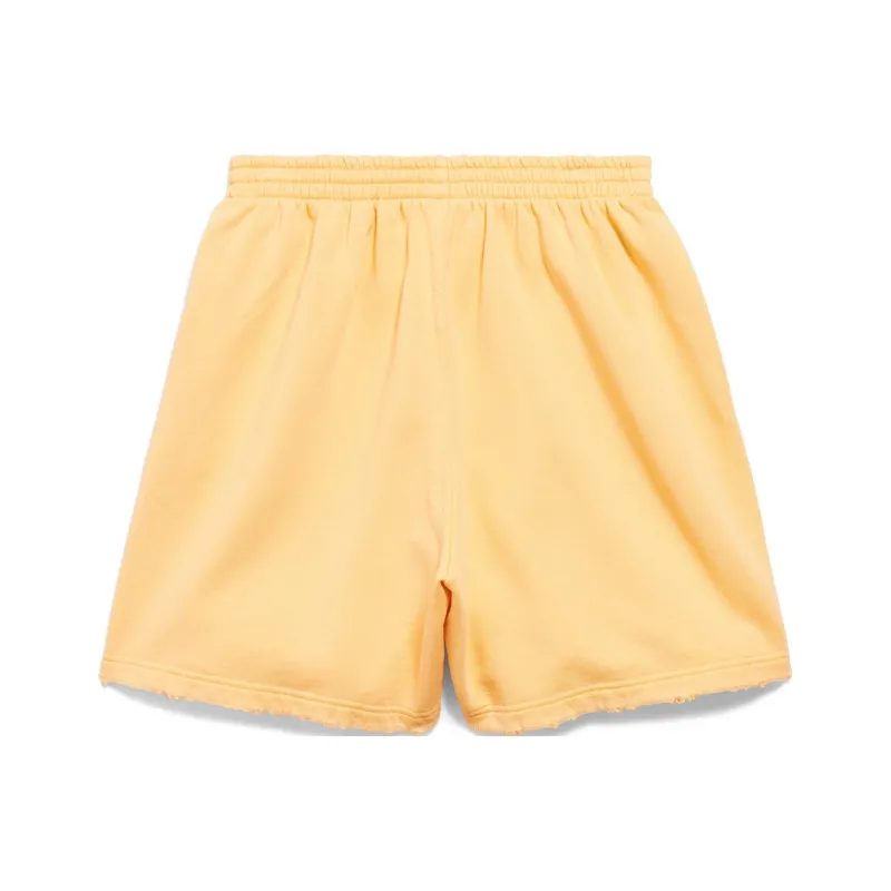 Balenciaga Casual Shorts Regular Fit Unisex Yellow-1