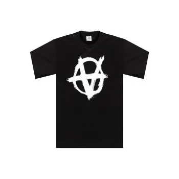 Vetements Double Anarchy Logo T Shirt