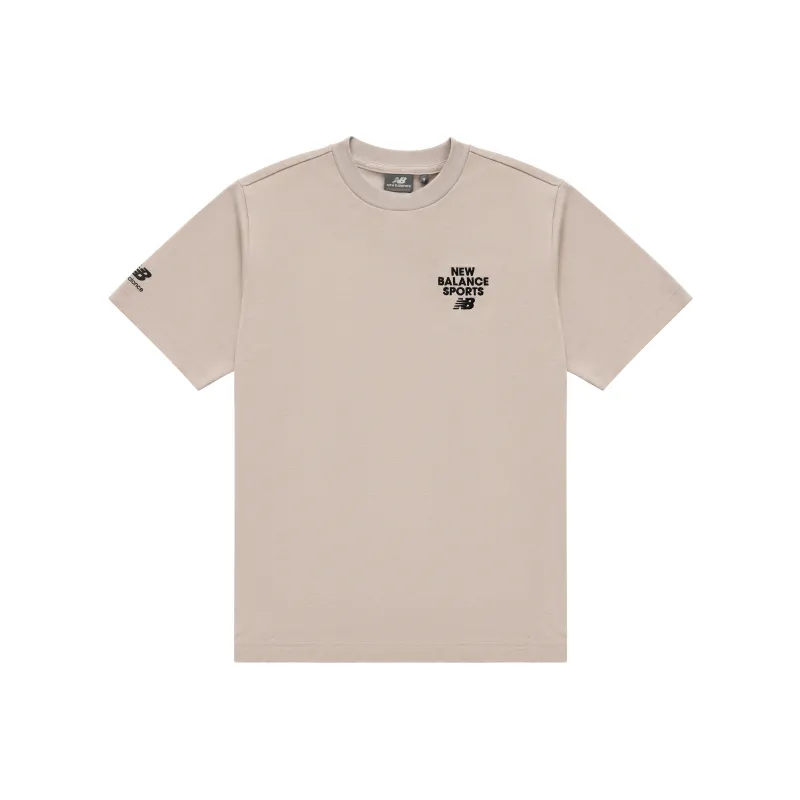 New Balance T Shirt Unisex Khaki-0