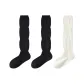 [3 Pack/Lightweight Breathable]2 Pack Black+1 Pair Milk White