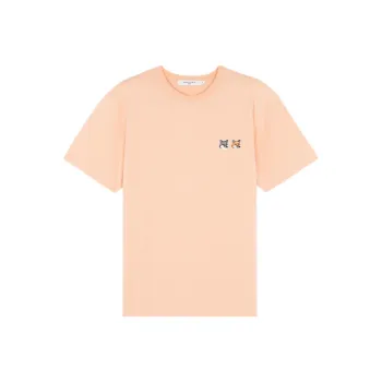 Maison Kitsune T Shirts Unisex Orange
