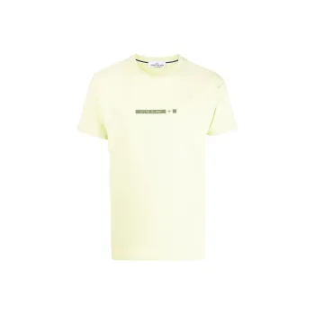 STONE ISLAND T Shirt Men's Light Green