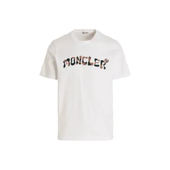 Moncler T Shirts Men White