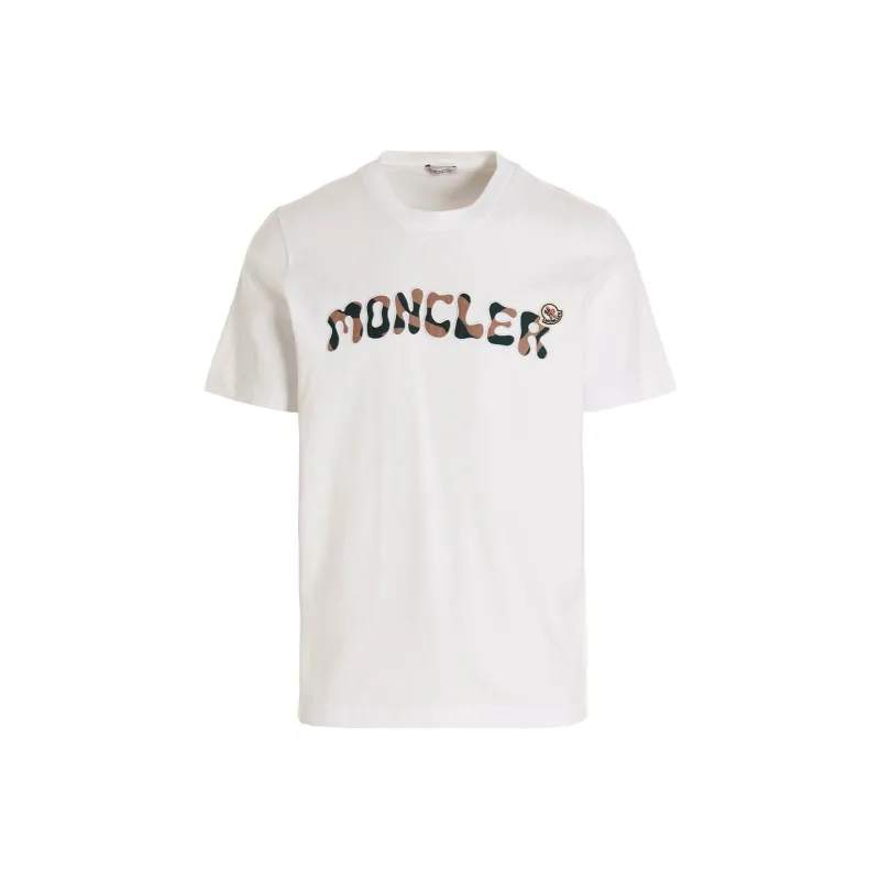 Moncler T Shirts Men White-0