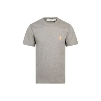 Maison Kitsune T Shirts Unisex Gray
