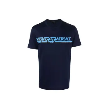 VERSACE T Shirts Men Blue