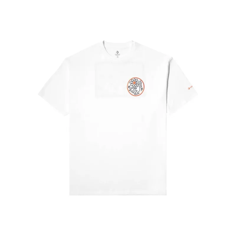 Converse Converse X Keith Haring SS21 T Shirt Men's White-0