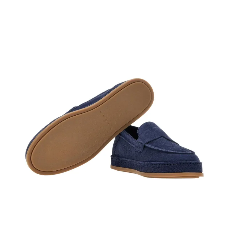 HOGAN H683 Casual Single Shoes Women's Blue-5